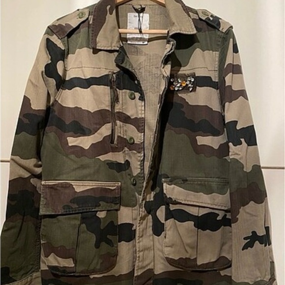 Bershka Casual Camouflage Jacket M - Picture 1 of 7